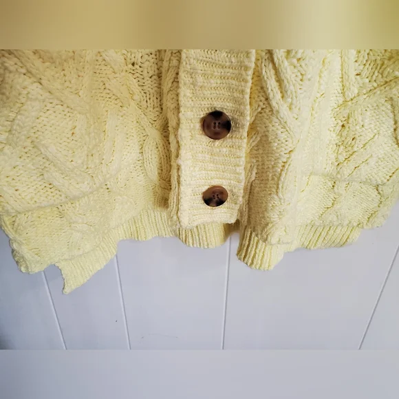 NWT Free People Montana Cable Cardi - Picture 6 of 11